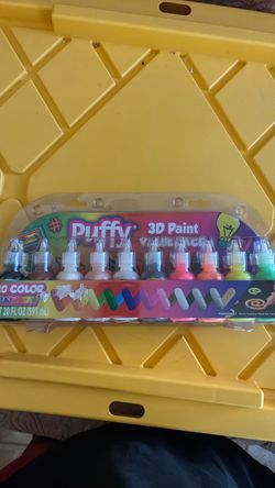 Puffy 3D Paint 20-Color Rainbow Value Pack