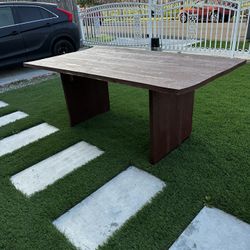 Wood Outdoor Table