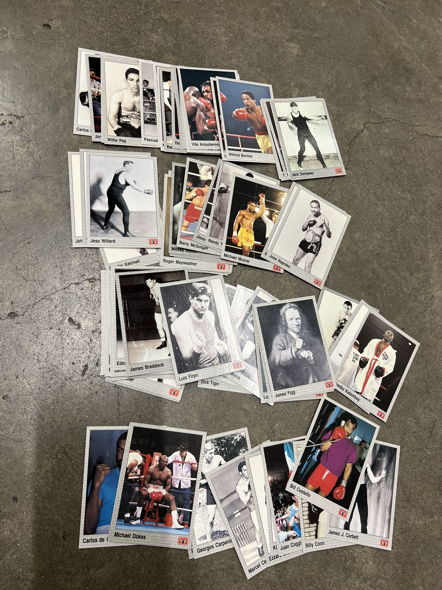 Boxing Card Lot