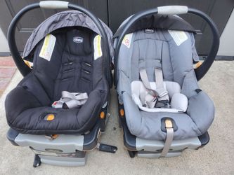 2 chicco car seats