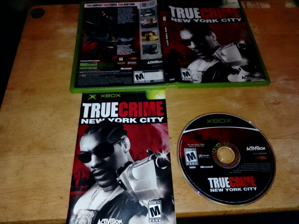 Xbox Game True Crime New York City