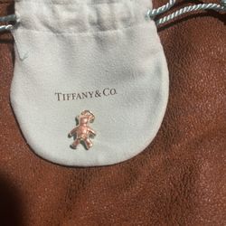Tiffany & Co. Sterling silver teddy bear Charm