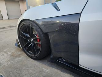 Group A Supra A90 Carbon Varis Style Fenders