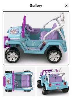 Disney Frozen Jeep Wrangler