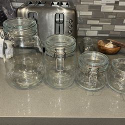 4 Canister IKEA Set -$5