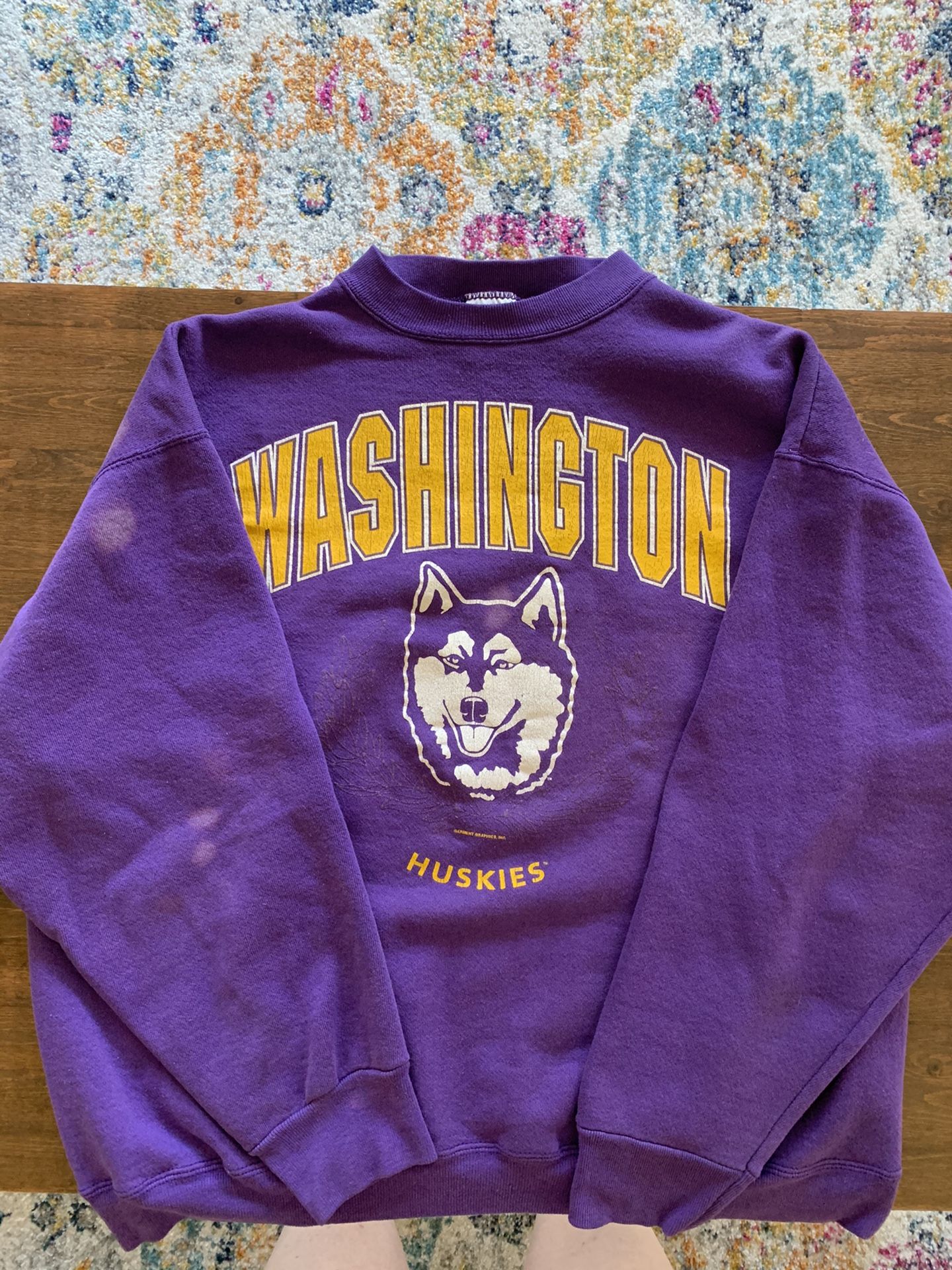 Vintage Washington Huskies Sweatshirt