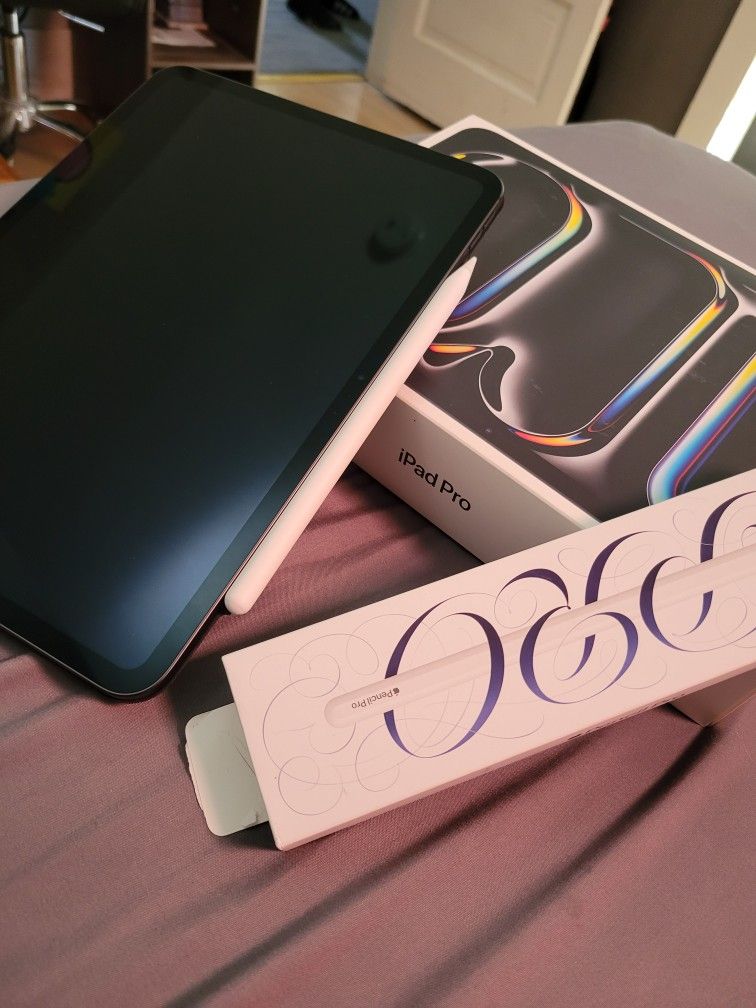 Apple iPad Pro.  * Device: iPad Pro 11-inch (M4) Wi-Fi
 * Storage: 512GB
 