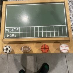 Chalk Board Jacket Holder