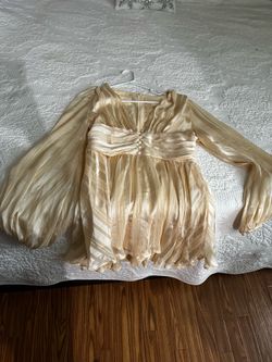 Yellow, neutral dresses