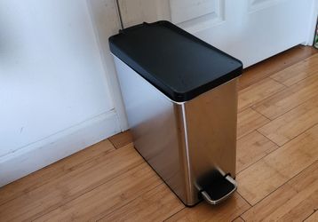 Cohlar Step Stainless Trashcan 2.6 Gallon (10L)