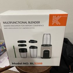 Brand New KOIOS Personal Multifunctional Blender (BL328B)