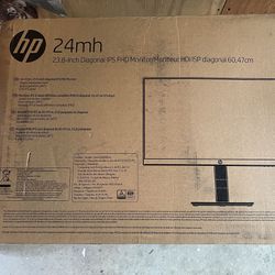 HP, Desktop Monitor, 24”