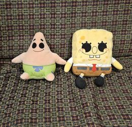Funko Nickelodeon SpongeBob Square pants Patrick Star and SpongeBob Plush