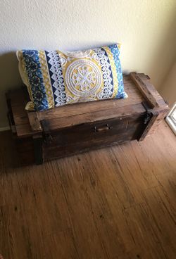 Vintage Wooden Chest