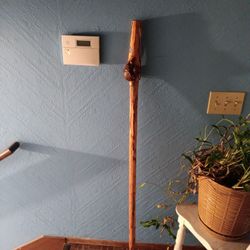 Tall Natural Wood Walking/Hiking Stick