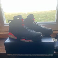 Jordan 6 Infrared 2014 Size 9.5 (CLEAN PAIR, ORIGINAL BOX)