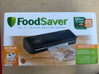 FoodSaver FM2000 Vacuum Sealer – Open Box – Never Used