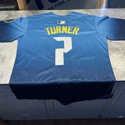 NWT Men’s LARGE Nike Trea Turner Phillies City Connect Jersey. L