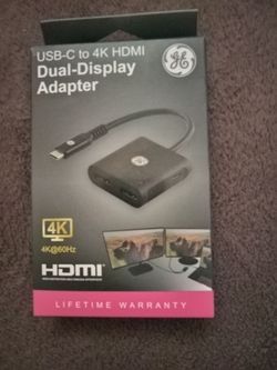 Usb-c to 4k HDMI adapter