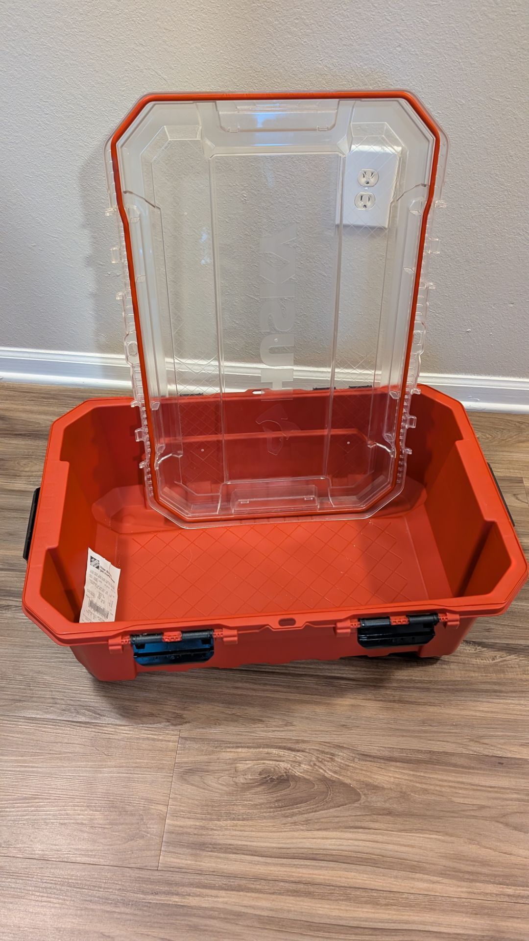 Heavy Duty Waterproof Storage Container and Screwdriver Set