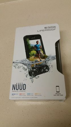 IPhone 6S Lifeproof Nuud Case 'Black