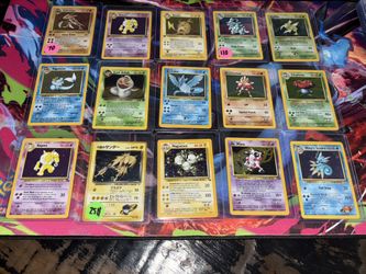 Vintage Pokemon Lot ! Or Singles ‘
