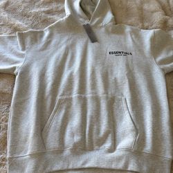 Essentials Hoodie – Size Medium – Grey – Brand New