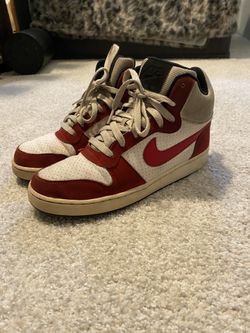 White/Red Nike Shoes