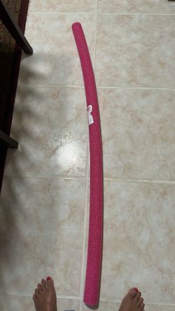 Swimming Noodles, Color Pink, Brand New, 50” Long