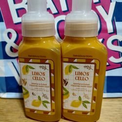 Bath & Body Works Lemon Cello Both Foam Hand Soap $10 