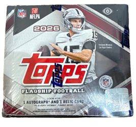 2026 Topps Flagship Football Hobby Jumbo Box