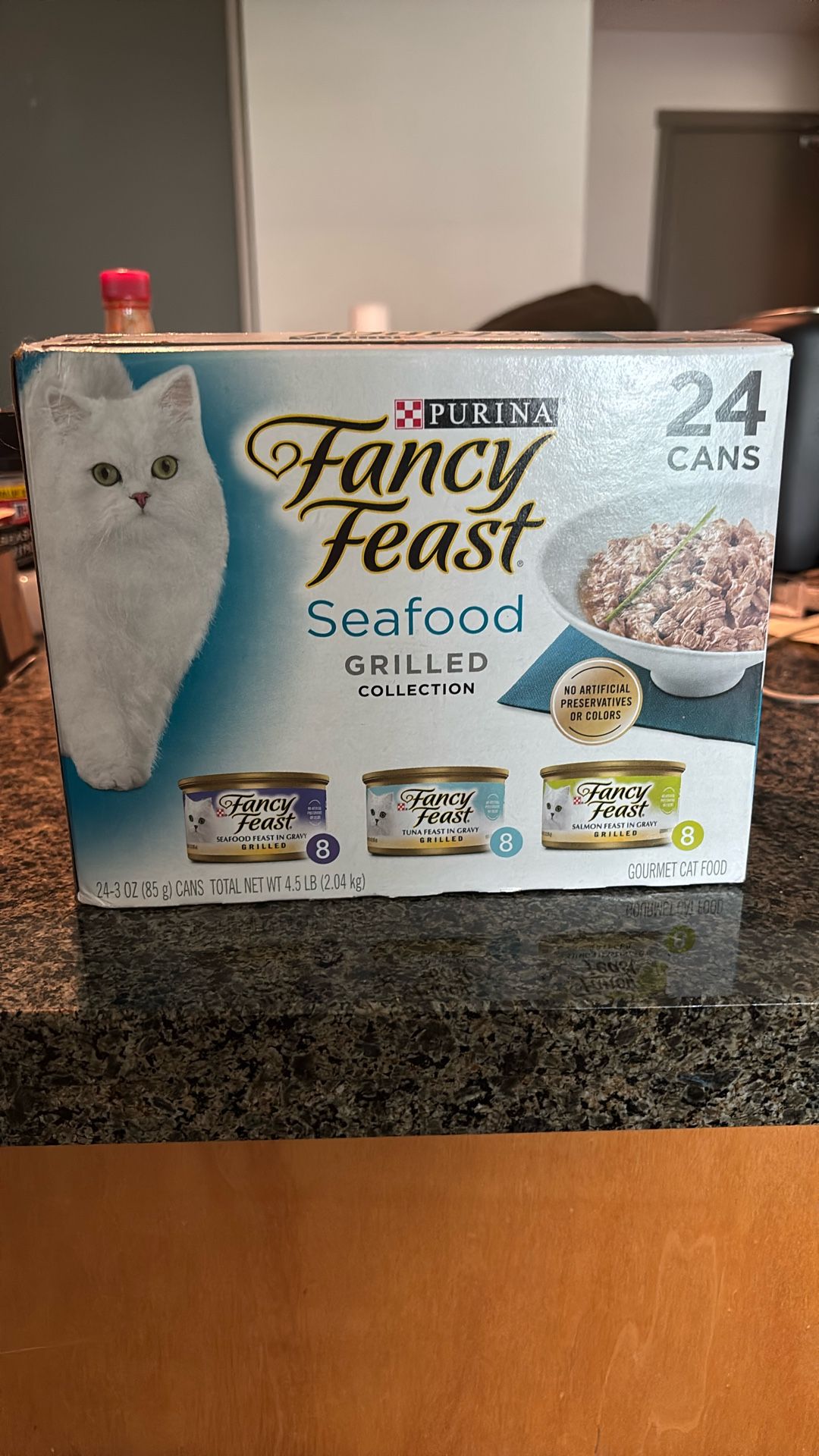 Fancy Feast 24 Pack Seafood Grilled