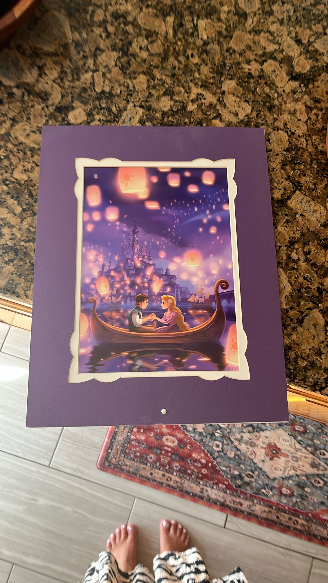 Disney Tangled Print -
