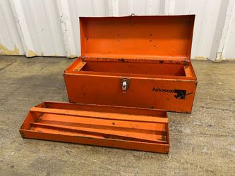 1970s Autowize Toolbox with Removable Tray
