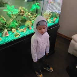 75 Gallon Fish Tank W/filters And Stand