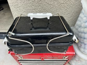 Weber portable gas grill