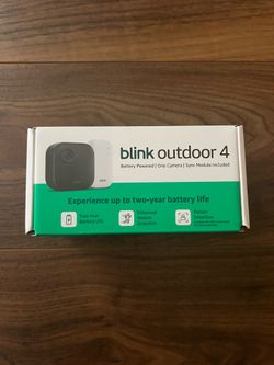 Blink Outdoor 4 Wireless Security Camera + Sync Module (Brand New)