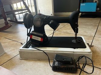 Vintage singer sewing machine