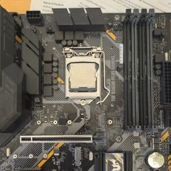 TUF B365M-PLUS GAMING and i7 9700k