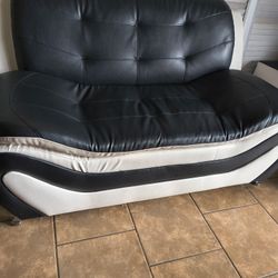 Love Seat And Ottoman 