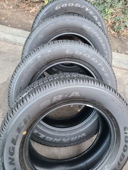 COMPLETE SET OF TIRES...GOODYEAR WRANGLER SR-A SIZE 275/60/20 for Sale in  El Monte, CA - OfferUp