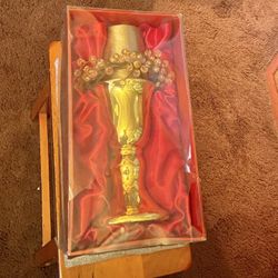 Brand New Golden Christmas Candle 