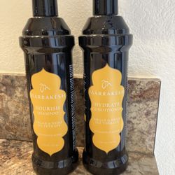 Marrakesh Argan Oil Shampoo & Conditioner, New