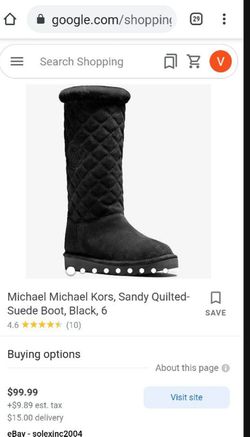NEW MICHAEL KORS WOMEN'S BOOTS AND VERY SOFT AND COMFORTABLE!!!  Thumbnail