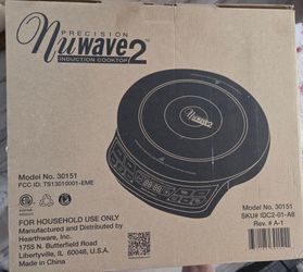NuWave Precision Induction Cooktop 2. New in box