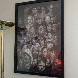 Rap Gods Poster Framed