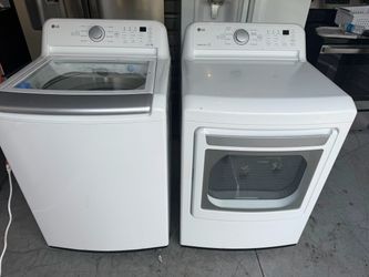LG Top Load Washer and Dryer Set
