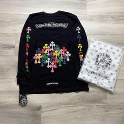 Chrome Hearts Black Long Sleeve Shirt