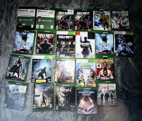 Xbox One And Xbox 360 Games
