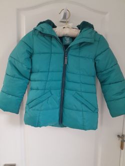 Wonder Nation Teal Kids Puffer Jacket